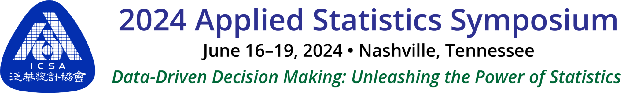 2024 Applied Statistics Symposium Banner